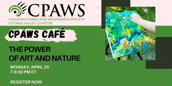 Heads up artPontiac Artists!  2022 Dumoine River Art Wilderness (DRAW) Retreat