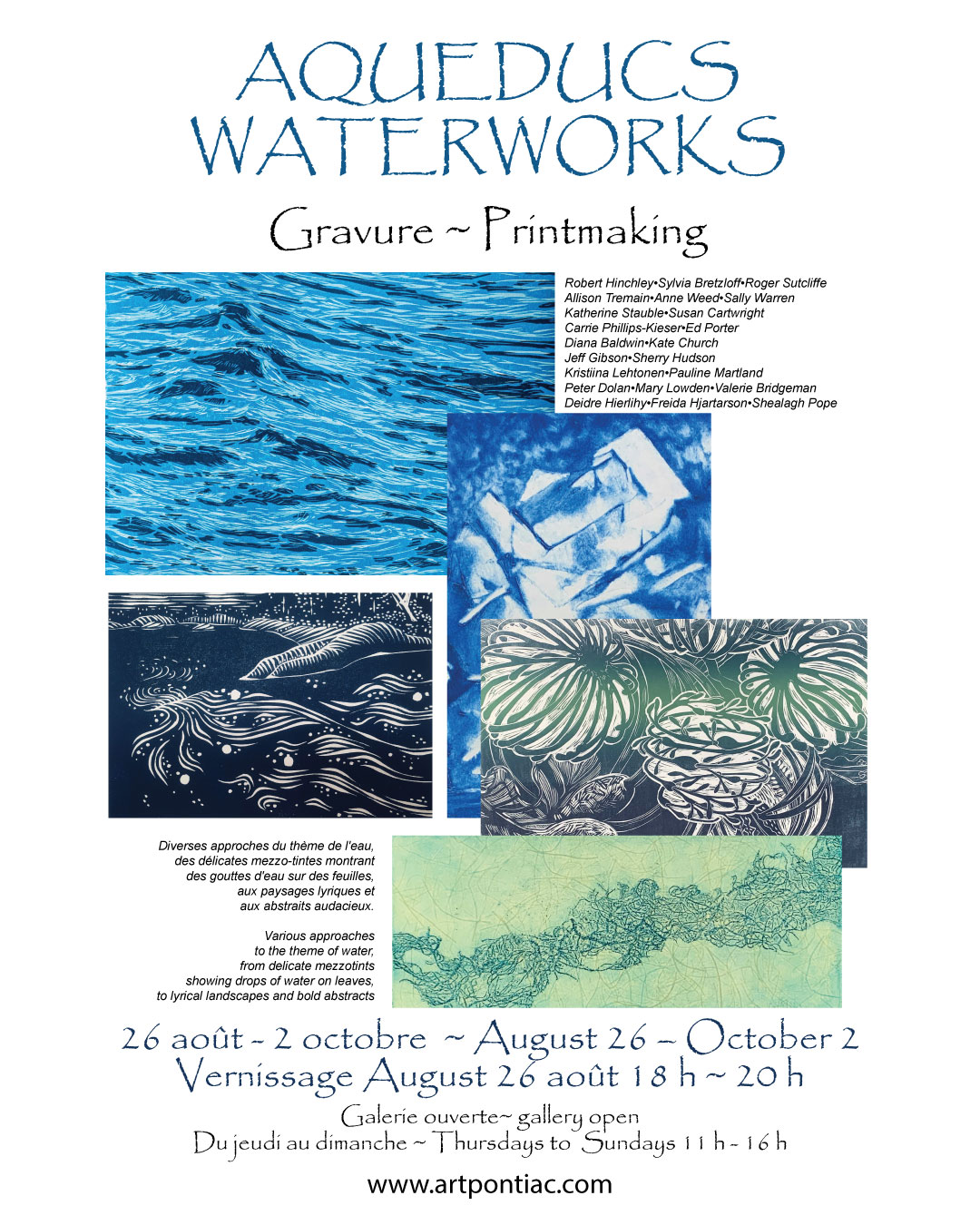 Waterworks – Opening Night Friday 26 August!