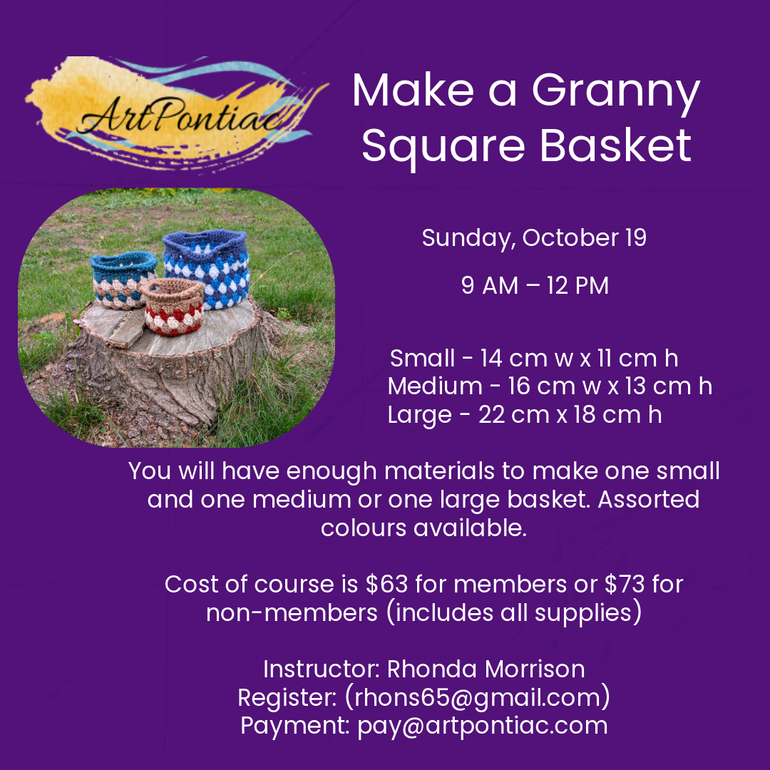 Make a Granny Square Basket
