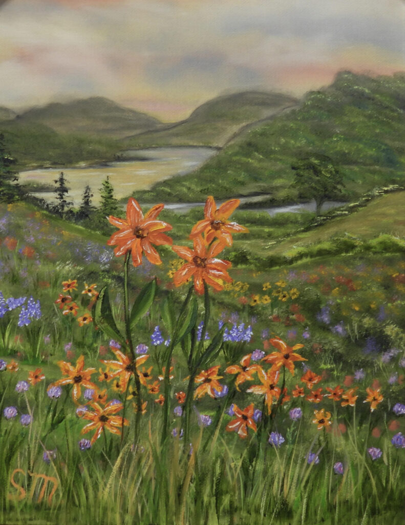 A Hillside Scene