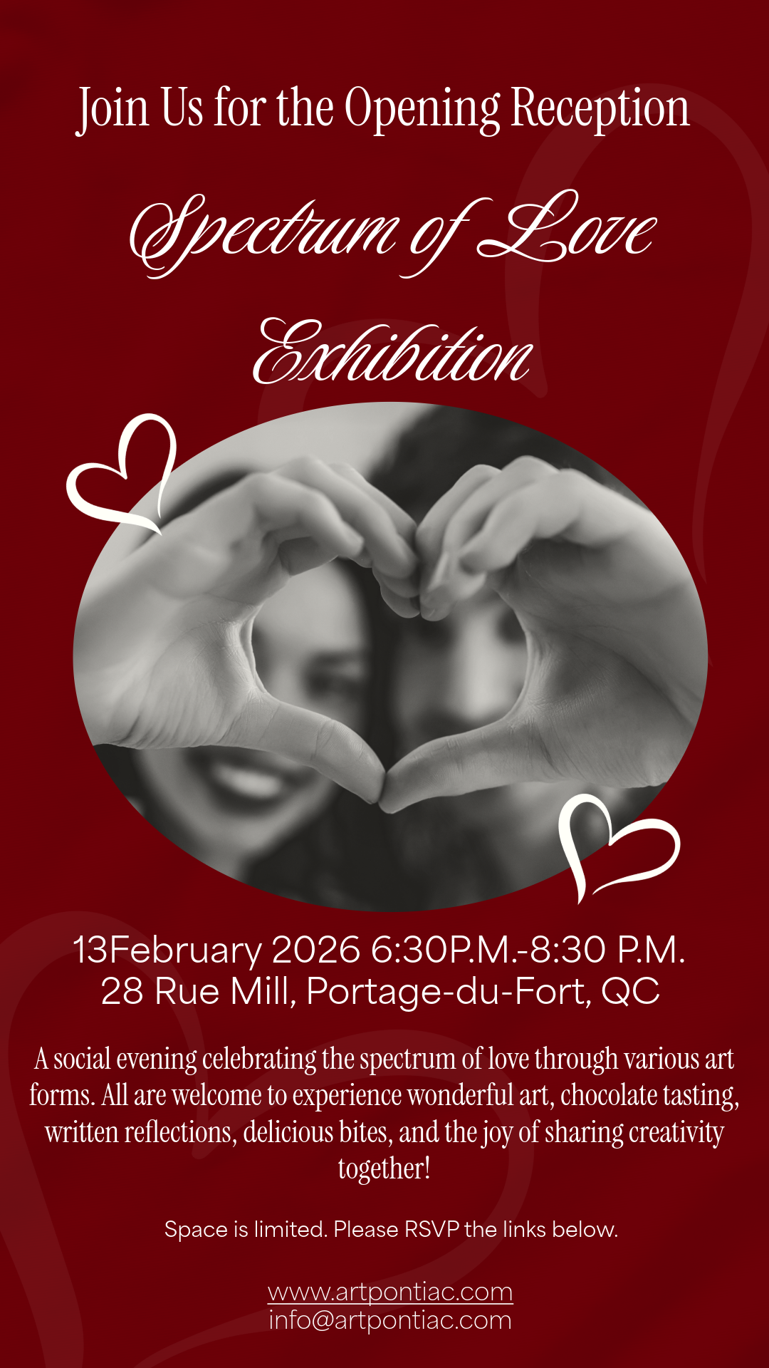 Opening Reception The Spectrum of Love Exhibition