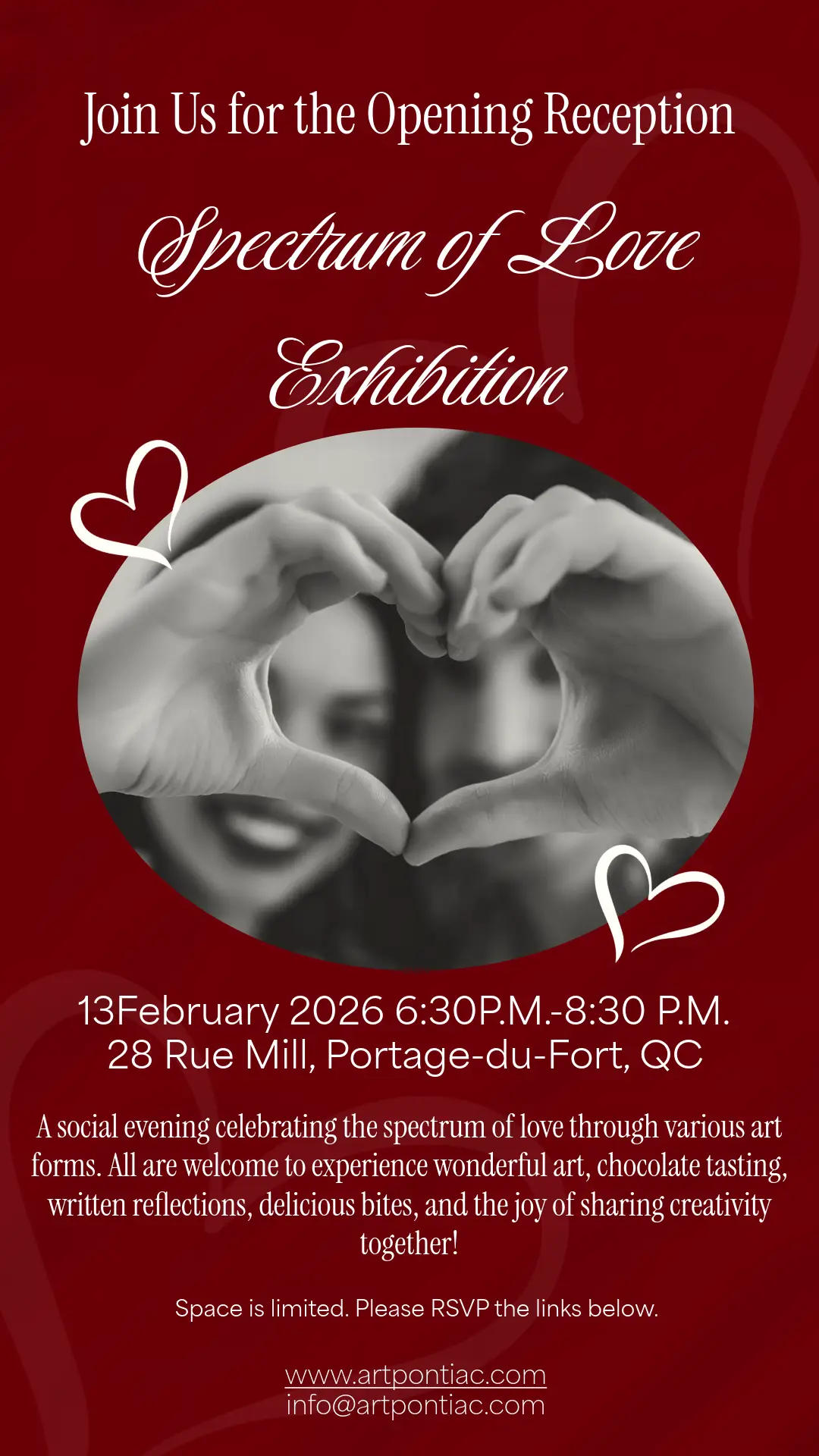 Opening Reception The Spectrum of Love Exhibition