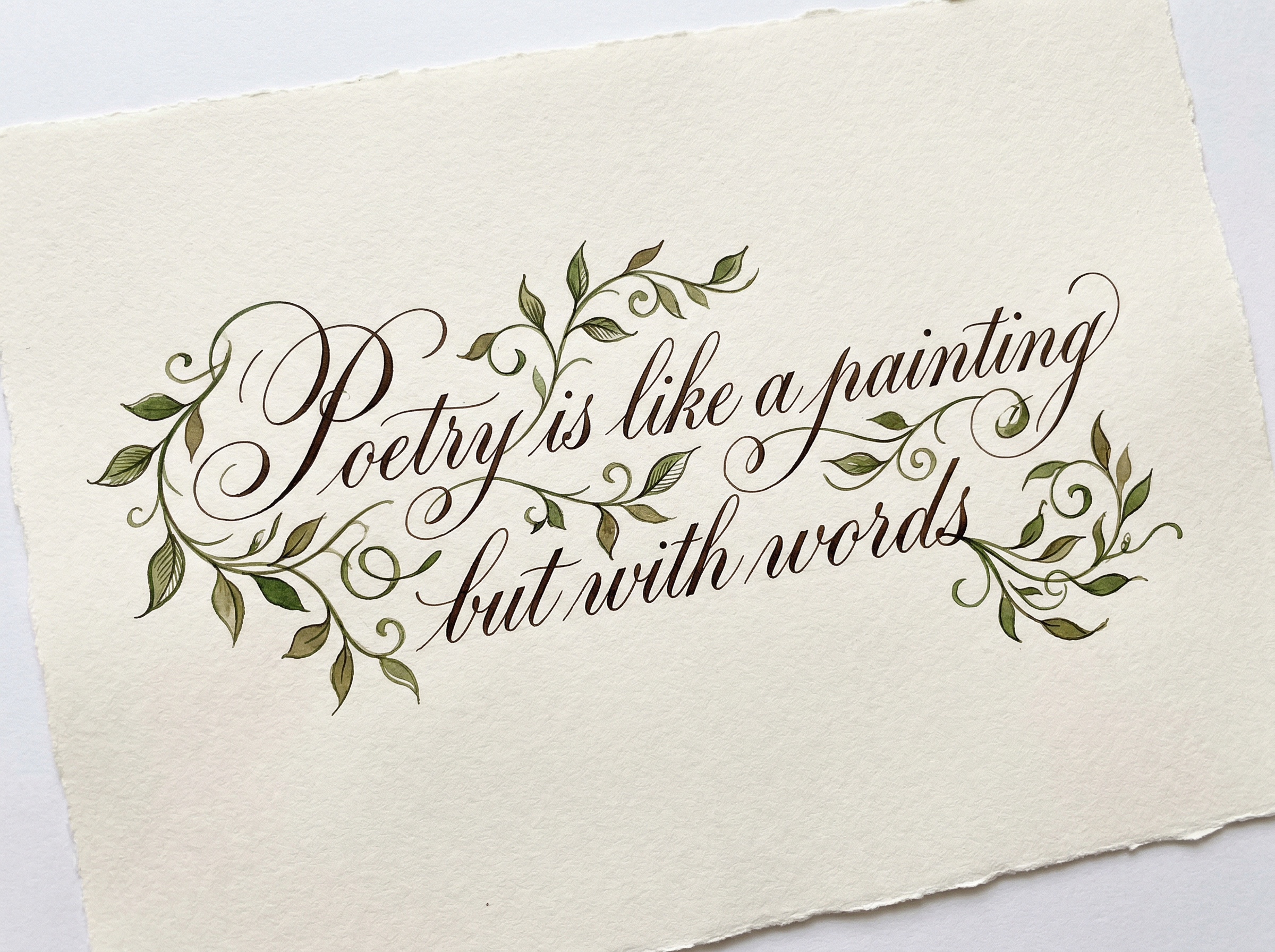 “Poetry is like a painting but with words” Poetry writing Workshop