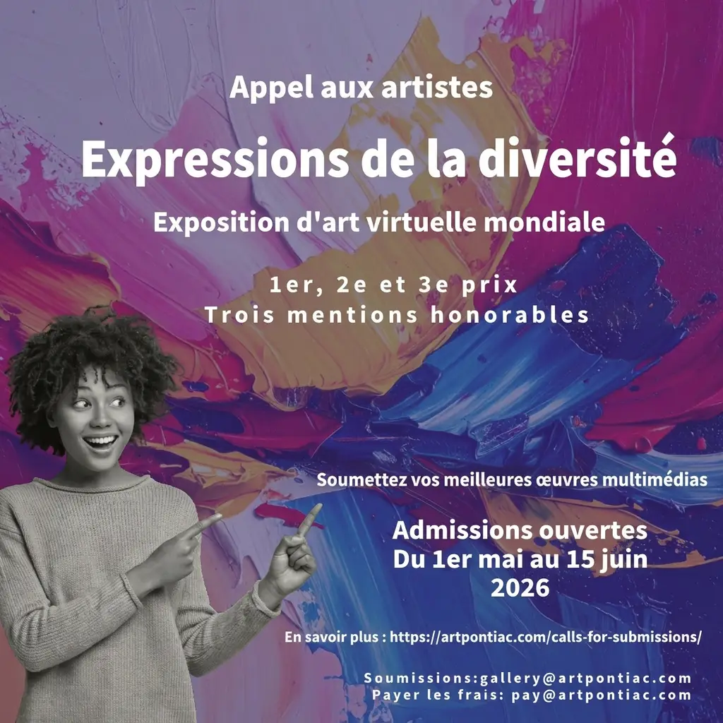 Appel Aux Artistes/Call For Artists Pour l’exposition Expressions de la diversité/For The Expressions of Diversity Exhibition